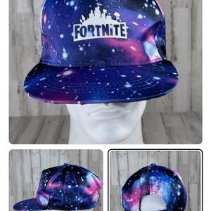 Fortnite Galaxy Print Snapback Hat